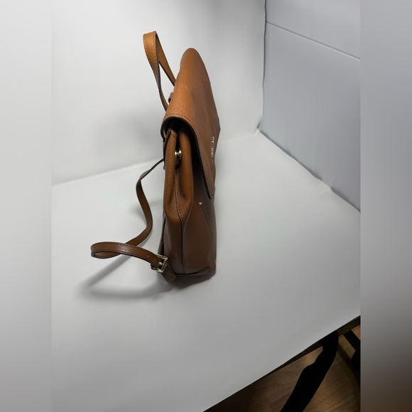Michael Kors Brown Leather Backpack